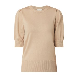 Sweter z bufiastymi rękawami model ‘Liva’