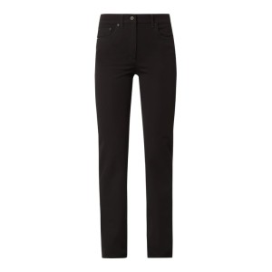 Jeansy o kroju comfort fit z dodatkiem streczu model ‘Cora’