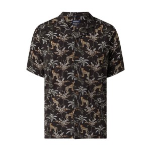 Koszula casualowa o kroju slim fit z mieszanki bawełny i wiskozy model ‘Vito’