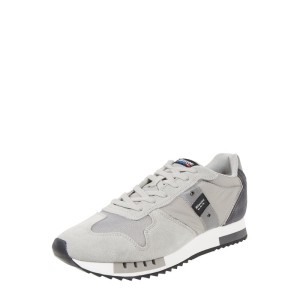 Sneakersy ze skóry i tkaniny model ‘Queens’