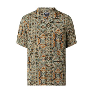 Koszula casualowa o kroju slim fit z mieszanki bawełny i wiskozy model ‘Vito’