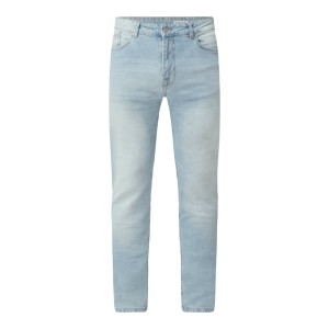 Jeansy o kroju slim fit z dodatkiem streczu