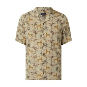 Koszula casualowa o kroju slim fit z mieszanki bawełny i wiskozy model ‘Vito’