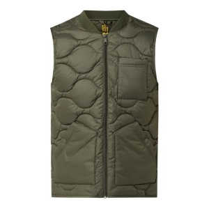 Kamizelka pikowana z watowaniem