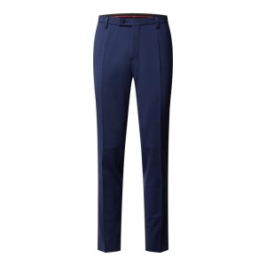 Spodnie do garnituru o kroju slim fit z dżerseju model ‘Cedric’