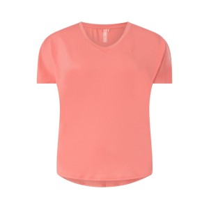 T-shirt PLUS SIZE z dodatkiem streczu model ‘Jensa’