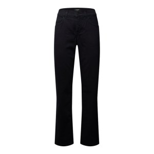 Jeansy o kroju regular fit z naszywką z logo