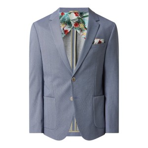 Marynarka na 2 guziki o kroju Slim Fit ze streczem