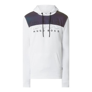 Bluza z kapturem i obszyciem w kontrastowym kolorze model ‘Wenorth’