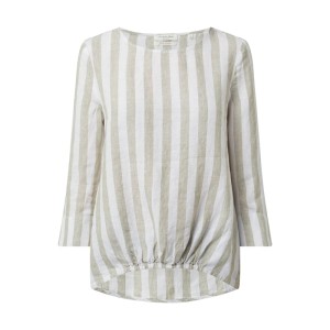 Bluzka z lnu w paski