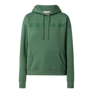 Bluza z kapturem z obniżonymi ramionami