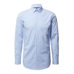 Koszula biznesowa o kroju slim fit z popeliny