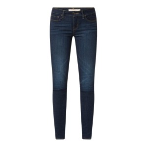 Jeansy o kroju super skinny fit z dodatkiem streczu model ‘710’ — Water