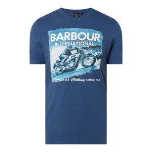 T-shirt o kroju tailored fit z nadrukiem model ‘Archive Downforce’