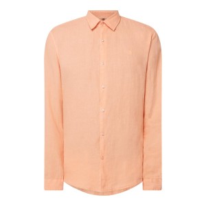Koszula lniana o kroju slim fit model ‘Colin’