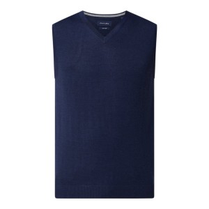 Bezrękawnik z mieszanki wełny merino