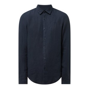 Koszula lniana o kroju slim fit model ‘Colin’