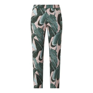 Spodnie materiałowe o kroju slim fit z dodatkiem streczu model ‘Okra’