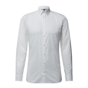 Koszula biznesowa o kroju super slim fit z popeliny
