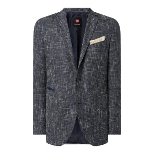 Marynarka na 2 guziki o kroju tailored fit z tkanym wzorem