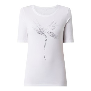 T-shirt z kamieniami stras