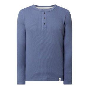 Koszulka serafino z prążkowaną fakturą model ‘Lorel’