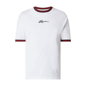 T-shirt z wyhaftowanym logo