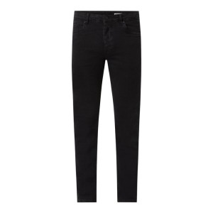 Jeansy o kroju slim fit z dodatkiem streczu