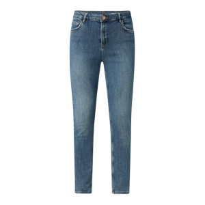 Jeansy z wysokim stanem o kroju skinny fit z dodatkiem streczu