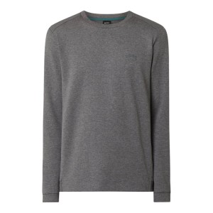 Bluza z tyłem w kontrastowym kolorze model ‘Salbo’