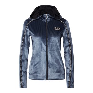 Bluza rozpinana z paskami w kontrastowym kolorze