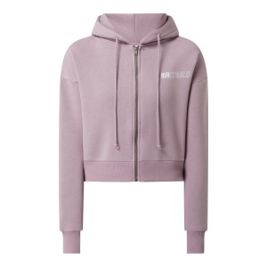 Bluza rozpinana krótka z napisem