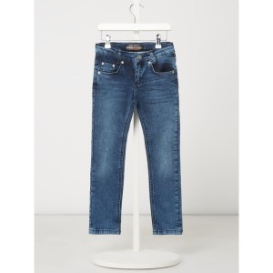 Jeansy o kroju Skinny Fit z dodatkiem streczu