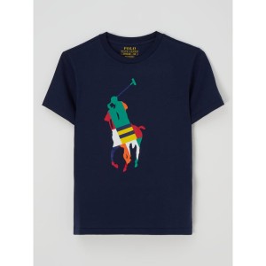 T-shirt z nadrukiem z logo