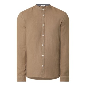 Koszula lniana o kroju regular fit