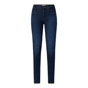 Jeansy z wysokim stanem o kroju skinny fit z dodatkiem streczu model ‘721’