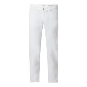 Jeansy o kroju slim fit z dodatkiem streczu