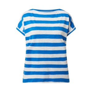 T-shirt z mieszanki modalu i bawełny