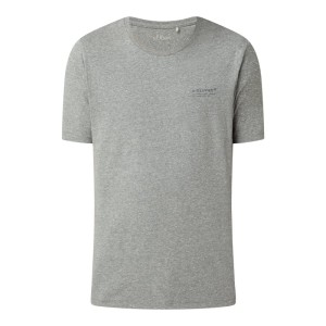 T-shirt o kroju regular fit z dodatkiem wiskozy