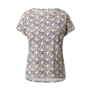 Bluzka we wzory na całej powierzchni