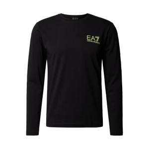 Bluzka z długim rękawem z bawełny z nadrukiem z logo