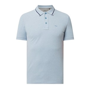 Koszulka polo o kroju slim fit z dodatkiem wiskozy