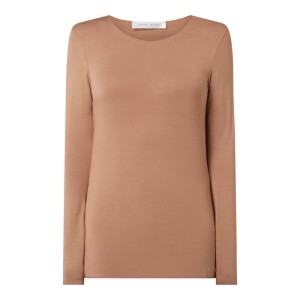 Bluzka z długim rękawem z dodatkiem streczu