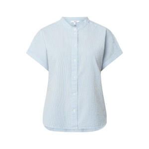 Bluzka z bawełny seersucker