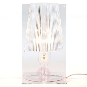 Kartell Take lampa stołowa, przezroczysta