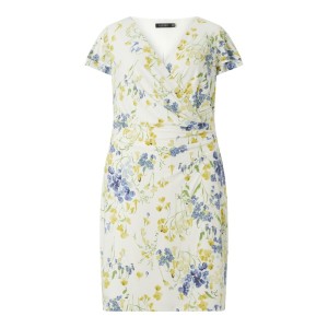 Sukienka PLUS SIZE z kwiatowym wzorem model ‘Pica’
