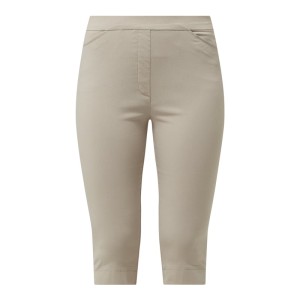 Spodnie capri z mieszanki wiskozy