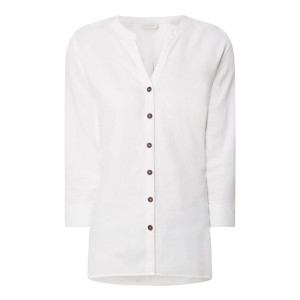 Bluzka z mieszanki lnu i wiskozy model ‘Lava’