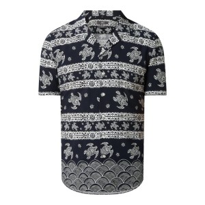 Koszula biznesowa o kroju slim fit z wiskozy