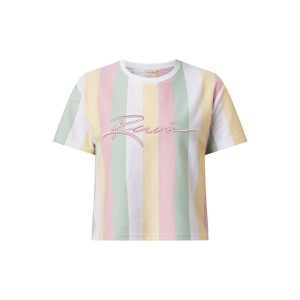 T-shirt o pudełkowym kroju z wyhaftowanym logo